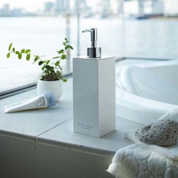 ツーウェイディスペンサー ミスト スクエア シャンプー 山崎実業