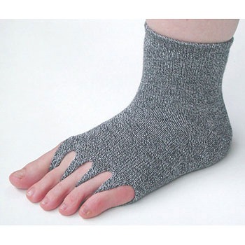 ぬーる出品 指ぬき健康ソックス ユニロック くつ下 利用者用 【通販モノタロウ】