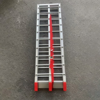 バイク　ラダー　折りたたみ式 ラダーレール バイク スロープ 折りたたみ 1台 スチール