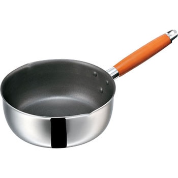 IH二層鋼フッ素雪平鍋 MTI(エムテーアイ)