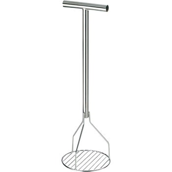 18-8パイプ柄給食マッシャー エムテートリマツ