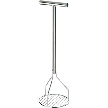 18-8パイプ柄給食マッシャー エムテートリマツ