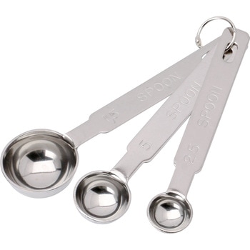 18-8極厚計量スプーン エムテートリマツ