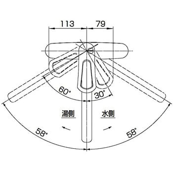 K676EV-13 シングル台付混合栓 1個 SANEI 【通販サイトMonotaRO】