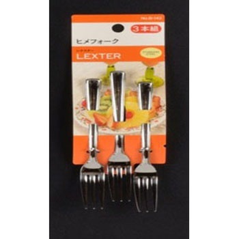 レクスター ヒメフォーク3P パール金属
