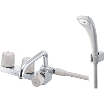 ツーバルブデッキシャワー混合栓 【SANEI SK710-LH13】