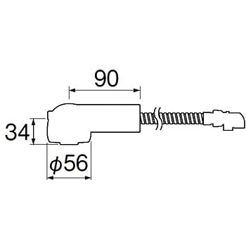 MK3761-560N-S5-2MMH-1.0 ラセンホース組品 1個 SANEI 【通販サイト