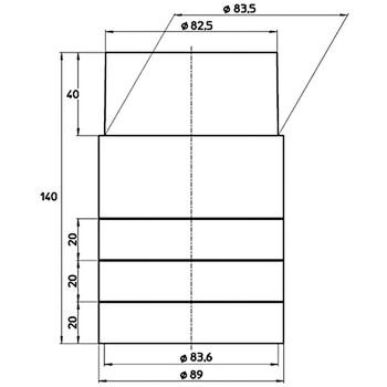 VU管用持出しニップル SANEI