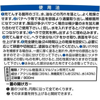 内装下地調整材 軽パテ セメダイン