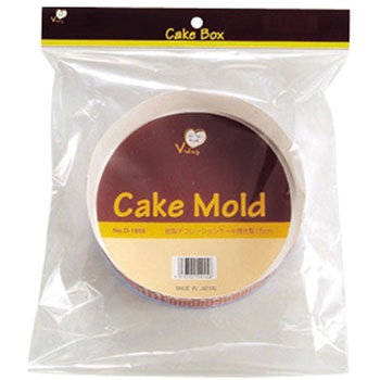 V-day 紙製ラウンドモールド パール金属