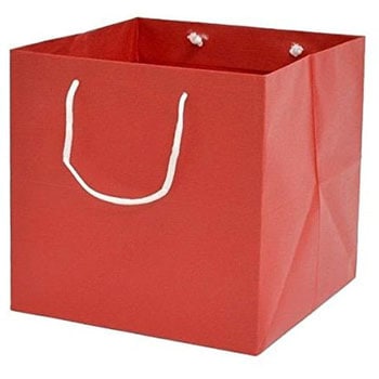 V-day タルトケーキボックスバッグ20cm パール金属