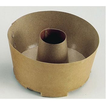 ベイクイージー 紙製組立式シフォンケーキ焼型 パール金属