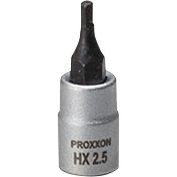 ヘックスビットソケット 1/4 PROXXON(プロクソン)