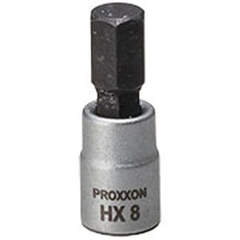 トルクスビットソケット(いじり止め穴付) 1/4 PROXXON(プロクソン)