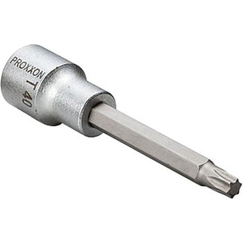 トルクスビットソケットロング(いじり止め穴なし) 1/2 PROXXON(プロクソン)