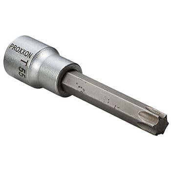 トルクスビットソケットロング(いじり止め穴なし) 1/2 PROXXON(プロクソン)
