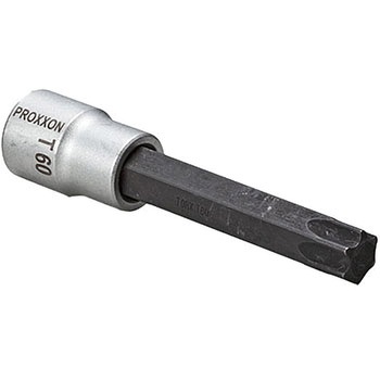 トルクスビットソケットロング(いじり止め穴なし) 1/2 PROXXON(プロクソン)