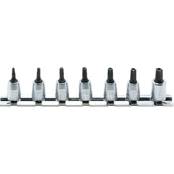 1/4"(6.35mm)SQ. イジリ止めペンタローブビットソケットレールセット Ko-ken コーケン(山下工業研究所)