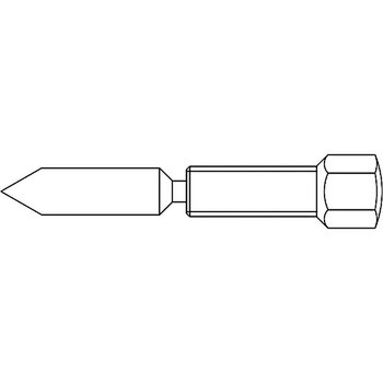 ナットブレーカー部品 替刃・ボルトセット(小ボルト付) トップ工業