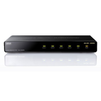 4K2K対応HDMI分配器 サンワサプライ