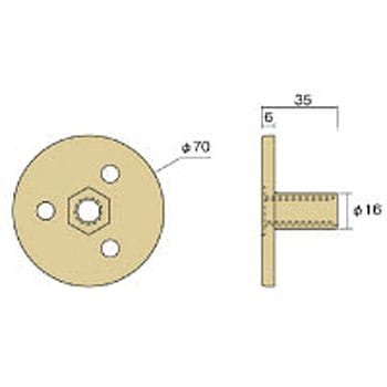 AA6510 リフォーム用羽子板セット 1セット タナカ 【通販モノタロウ】