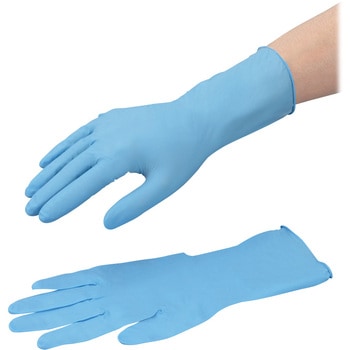 サニーフーズニトリル手袋・ロング - アズワン