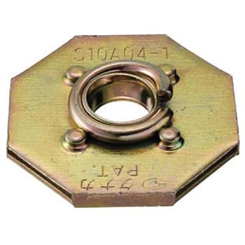 AA4480 スプリングワッシャ付き八角座金 タナカ 寸法48×48×4.5(t