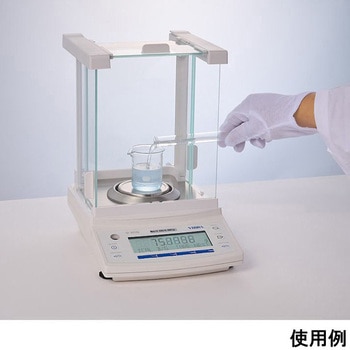 分析用電子天びん 音叉式 秤量80g 校正証明書付 HTG84Rシリーズ VIBRA(新光電子)