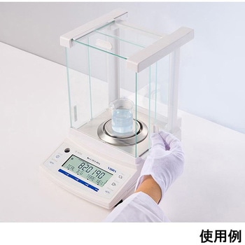 分析用電子天びん 音叉式 秤量80g 校正証明書付 HTG84Rシリーズ VIBRA(新光電子)