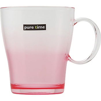 B-944 puretime コップ (アクリル) ピンク 1個 LEC(レック) 【通販
