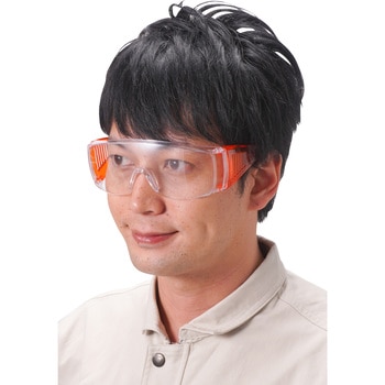 安全保護メガネ オールクリアツートン 一眼型 モノタロウ