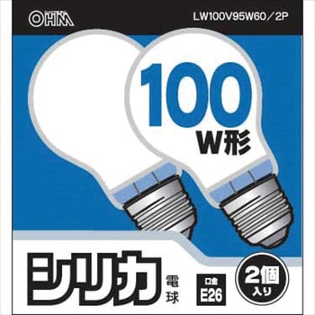 ホワイトシリカ電球 省電力タイプ オーム電機