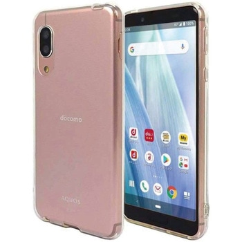 シャープ AQUOS sense3 SH-02M対応 TPUケース クリア エムディーエス