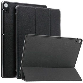 docomo dtab d-51C用フラップケース ブラック エムディーエス