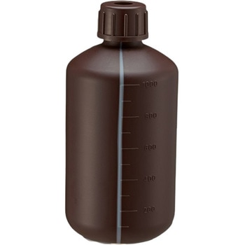 細口茶色瓶 スリット入り 1L mizuho