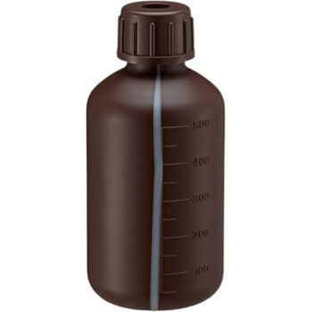 細口茶色瓶 スリット入り 500ml mizuho