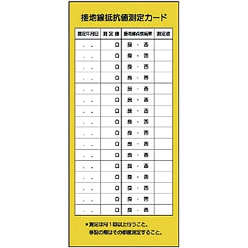 電気関係標識 ユニット