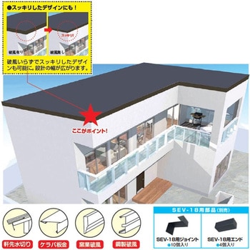 SEV-18用エンドキャップ 日本住環境