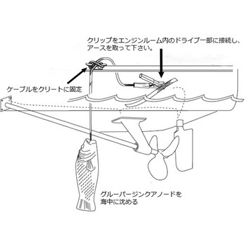 グルーパージンクアノード マーター