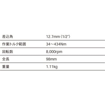 1/2スタビーインパクトレンチ REX