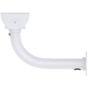 屋外監視カメラ取付ボックス用ハウジングブラケット 壁面用(220mm)【白】 bitstrong