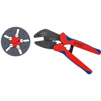 マルチクリンプマガジン式圧着工具 (本体のみ) KNIPEX(クニペックス)