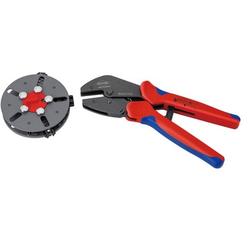 マルチクリンプマガジン式圧着工具 (本体のみ) KNIPEX(クニペックス)