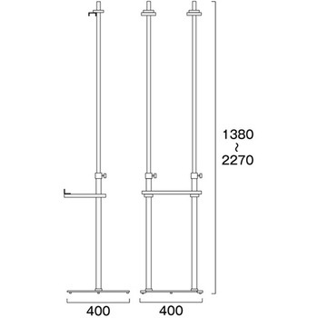 PAパネルスタンド23TW-B 片面  A1パネルセット 常磐精工
