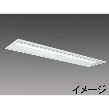LED照明器具 LEDライトユニット形ベースライト(Myシリーズ) 埋込形 300幅 器具高さ107mm 全長1284mm(リニューアルタイプ) 高出力タイプ 三菱電機