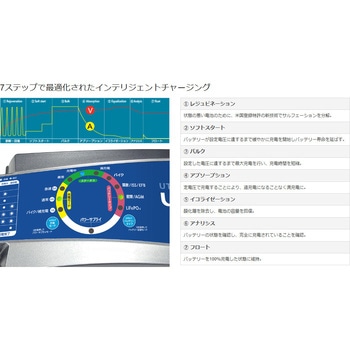 インテリジェント パワーサプライ&充電器(バッテリーチャージャー) UC6.0 大作商事
