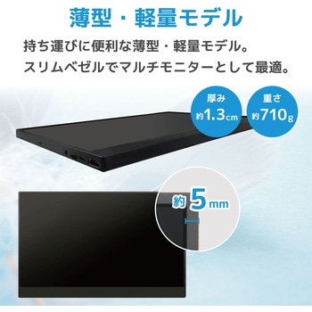 16インチ ポータブルモニター フルハイビジョン200万画素LCD ブロードウォッチ