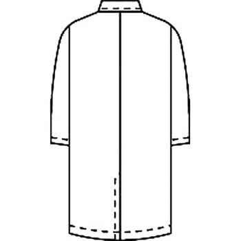 メンズ診察衣S型長袖 250 KAZEN