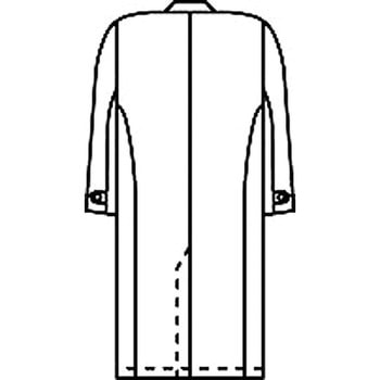 メンズ診察衣S型長袖 110 KAZEN