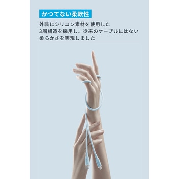 Anker PowerLine III Flow USB-C & USB-C ケーブル 1.8m Anker(アンカー)